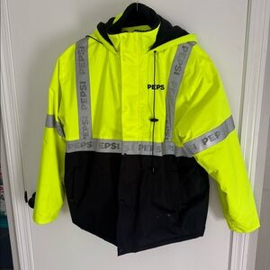 Men’s XL Pepsi Hi Vis Winter Coat Jacket